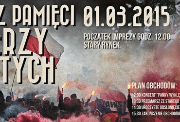 Marsz pamięci Żołnierzy Wyklętych